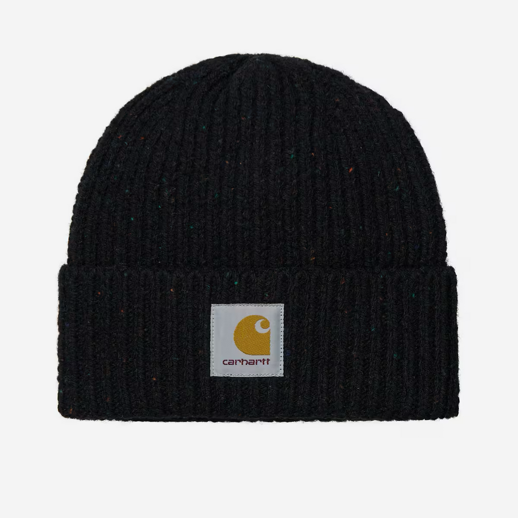 Carhartt WIP - Anglistic Beanie - Speckled Black