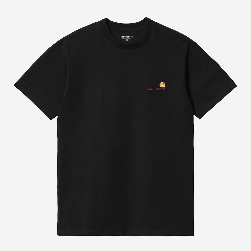 Carhartt WIP - American Script T-Shirt - Black - Decimal.