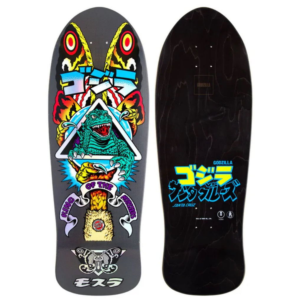 Santa Cruz Deck - Godzilla Mothra Natas - 10.538 IN