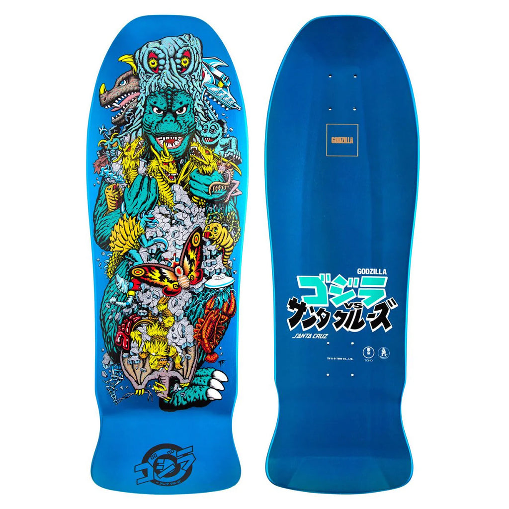 Santa Cruz Deck - Godzilla Kaiju Roskopp - 10.125 "