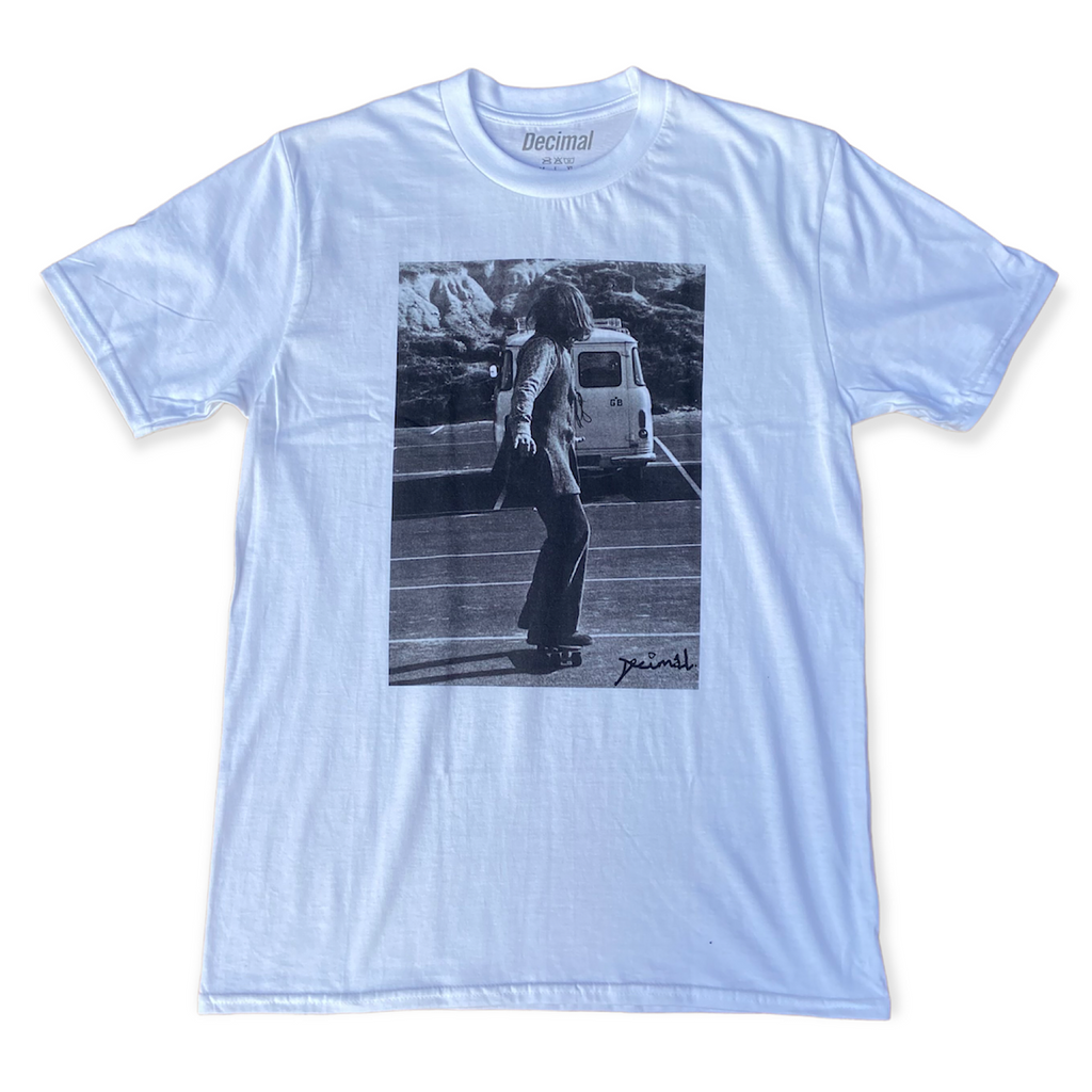 Decimal - Dad T-shirt - White - Decimal.