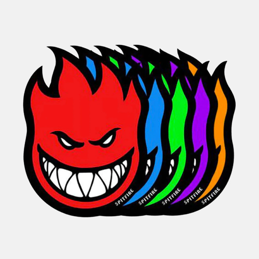Spitfire - SF Fireball Sticker - Big Head - Decimal.