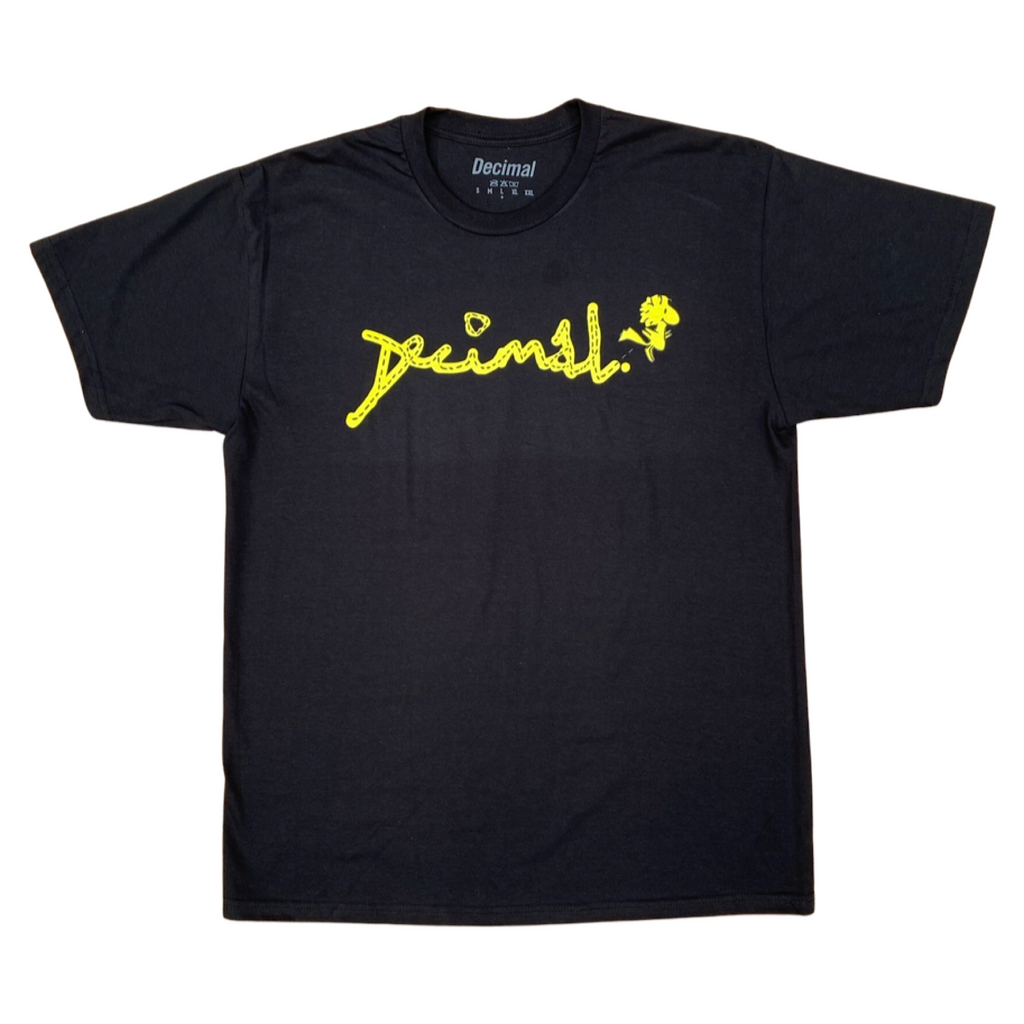 Decimal - 'Wooooooostock' T-Shirt - Black - Decimal.