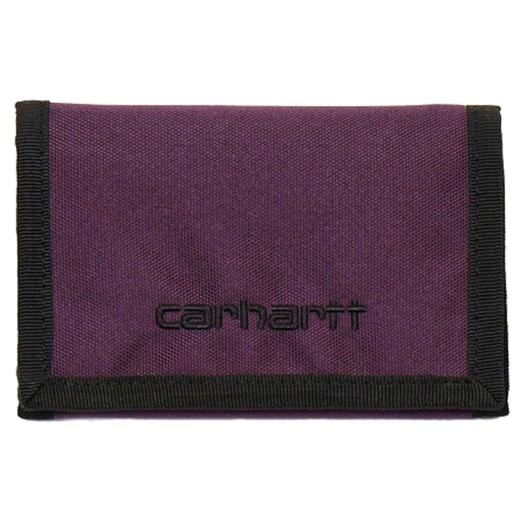 Carhartt WIP- Payton Wallet - Boysenberry/Black - Decimal.