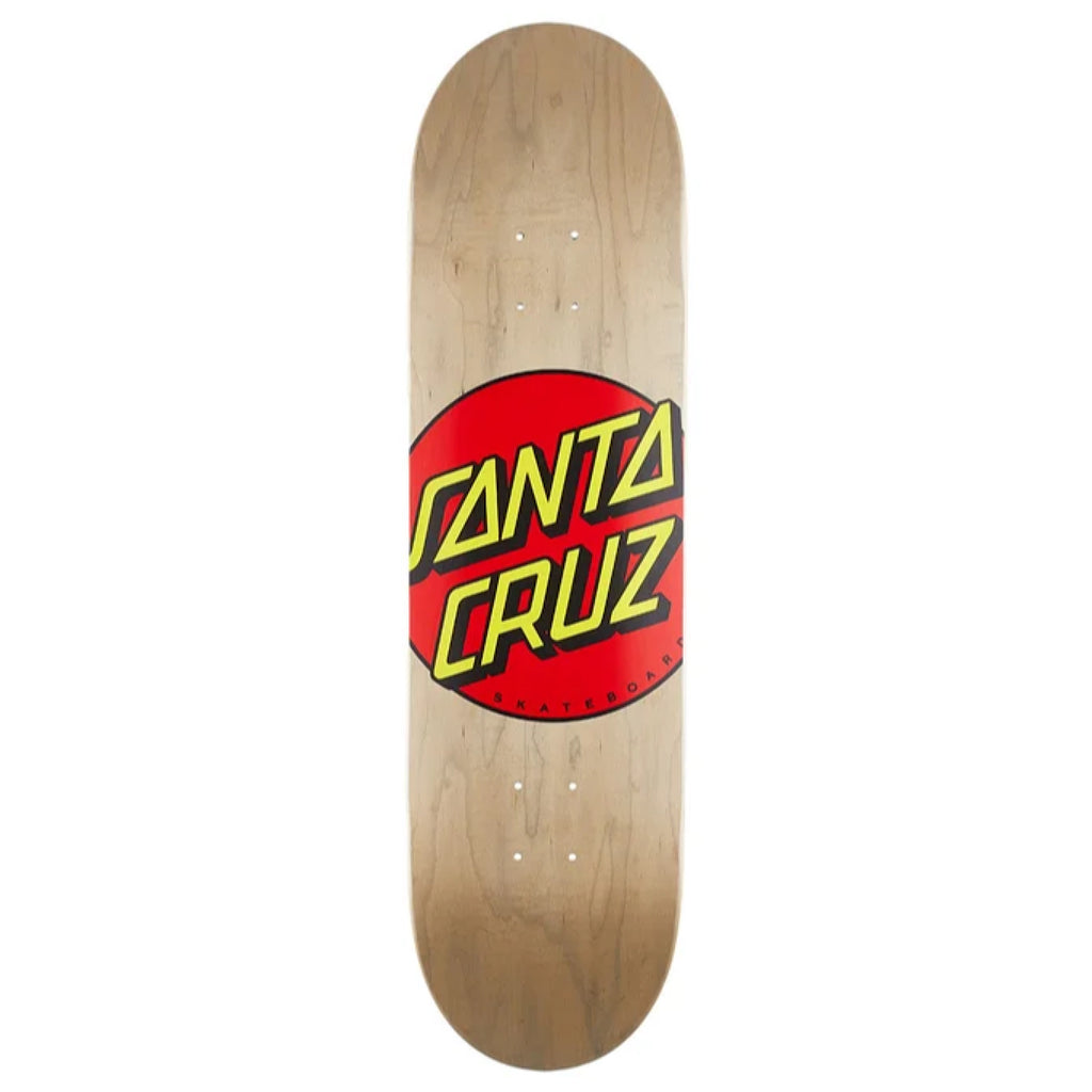 Santa Cruz - Classic Dot Skateboard - 8.375" - Decimal.