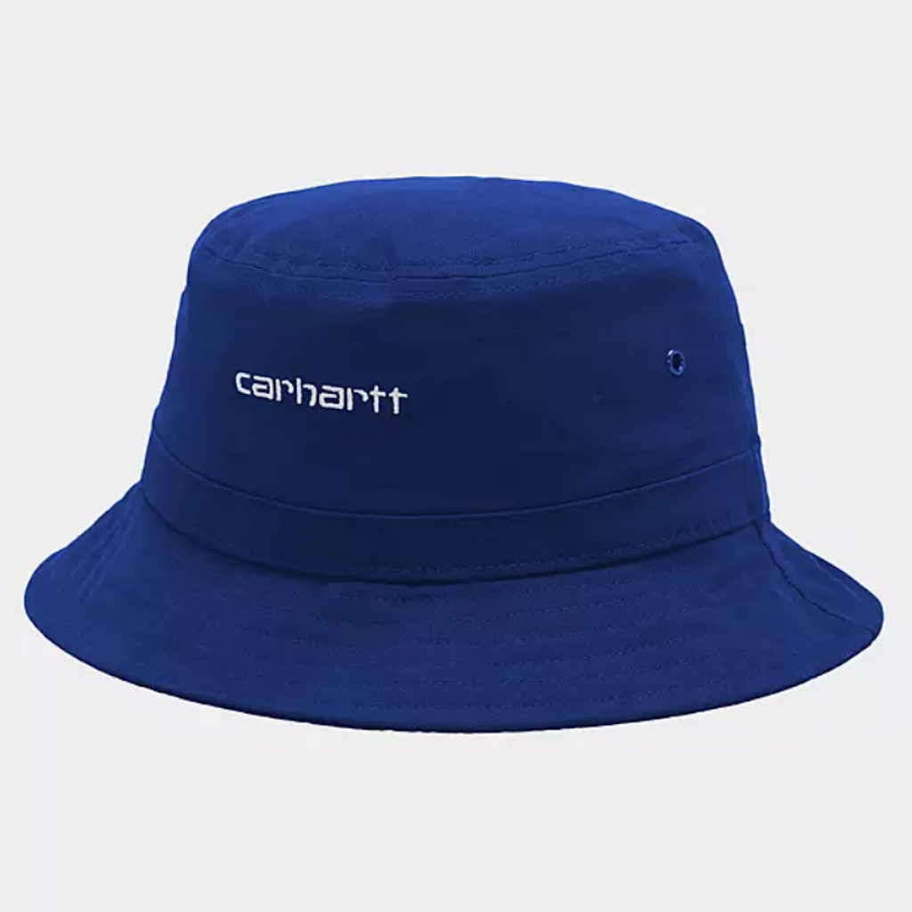 Carhartt WIP - Script Bucket Hat - Lazurite - Decimal.